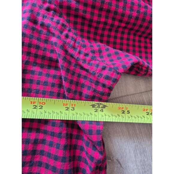 Ralph Lauren Mens XL Red & Black Checkered Button-Down Shirt - Picture 6 of 7